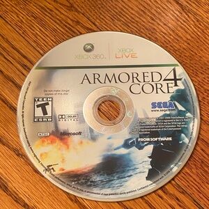3/$20 Armored Core 4 Xbox 360 Video Game